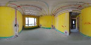 富庭装修设计 施工VR视频存档《自建房》水电基底