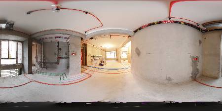 全能改造-金融街官邸18#105水电全景VR