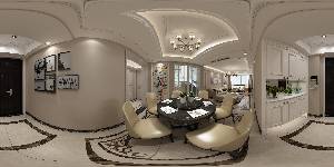 正溢设计装饰--城西家园全景效果图赏析